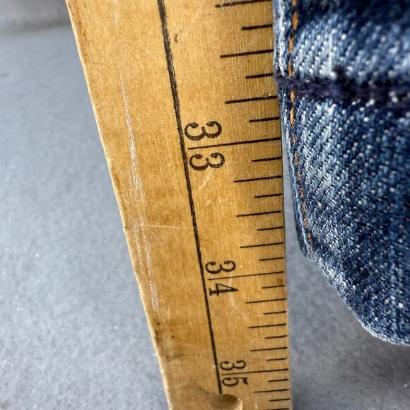 Citizens of Humanity Jeans Women's 26 (2) Blue Ricrac Low Waist Wide Leg Preppy - Picture 15 of 16